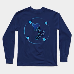 Zodiac Astrology Capricorn Long Sleeve T-Shirt